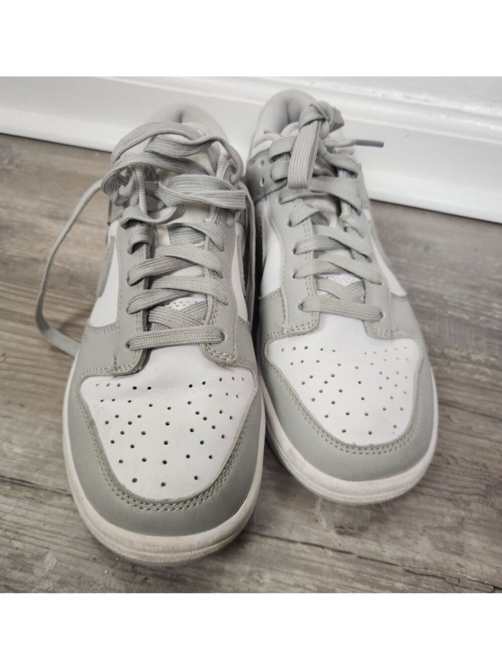 Nike Youth 4.5 Nike Dunk Low 'Grey Fog' Sneakers - Picture 2 of 7